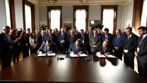 Acord istoric de pace semnat între Israel și Palestina