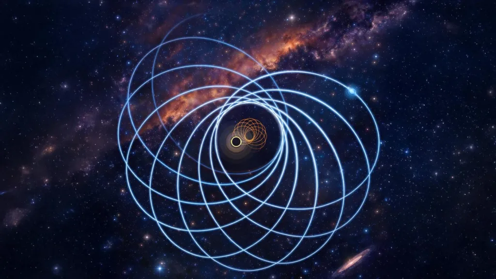 Descoperire surprinzătoare: o gaură neagră și o stea neutronică s-au ciocnit pe o orbită ovală