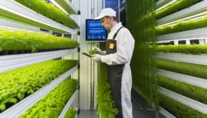 Fermelor verticale cu AI le crește producția cu 300% și reduc consumul de apă cu 95%