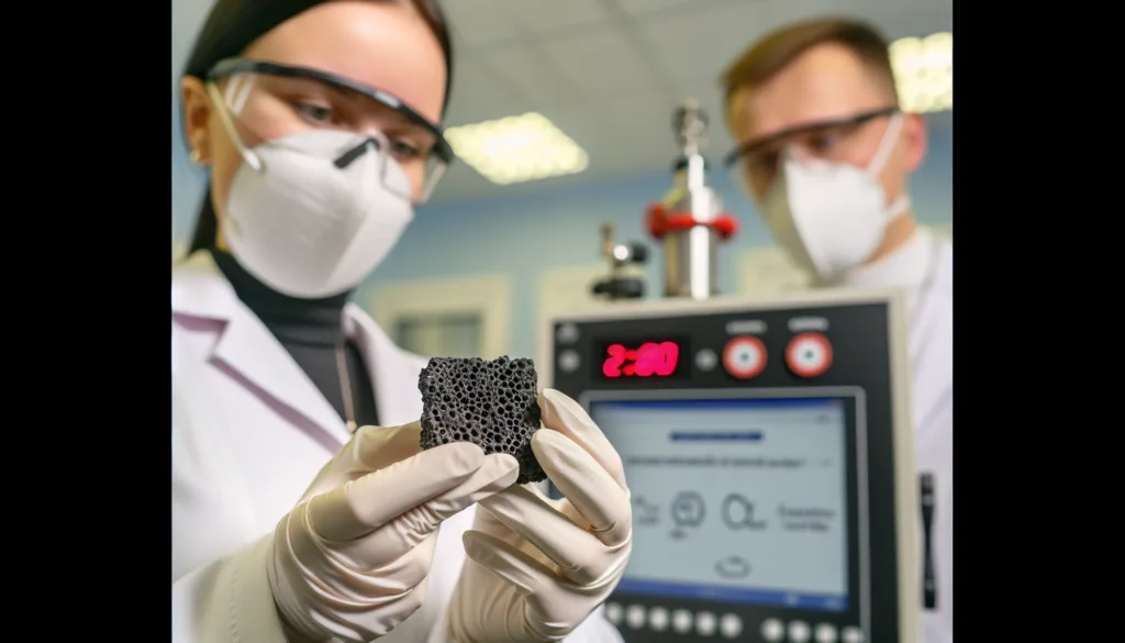 Material carbon redesenat promite captarea CO2 la costuri mult reduse, cu eliberare la temperaturi joase