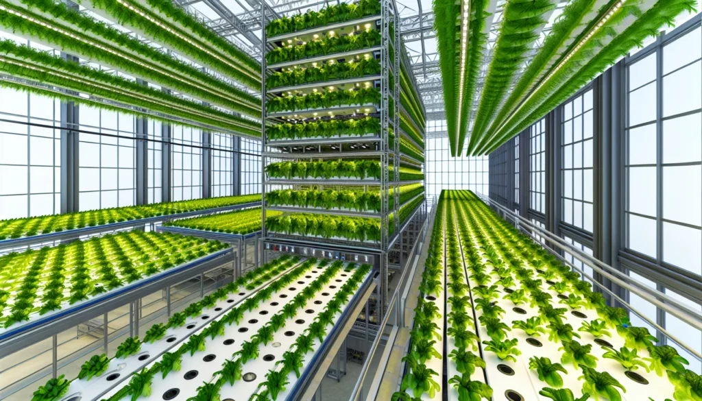 Revoluția fermelor verticale: creștere a producției cu 300% prin sisteme AI și hidroponice
