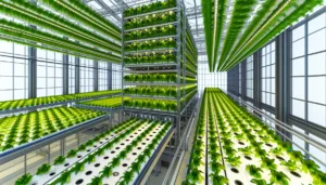 Revoluția fermelor verticale: creștere a producției cu 300% prin sisteme AI și hidroponice