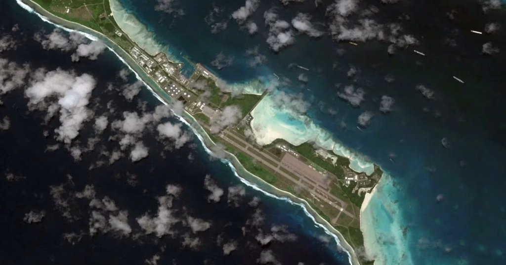 Ucraina acuză că sateliții ruși au fotografiat baza Diego Garcia după atacul eșuat al Iranului