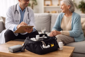 Consultații medicale la domiciliu, decontate de stat: cine poate beneficia și ce prevede noua reglementare