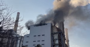 Incendiu la Termocentrala Rovinari: Grupul 5 oprit de urgență, manevre pentru pornirea Grupului 4 în desfășurare