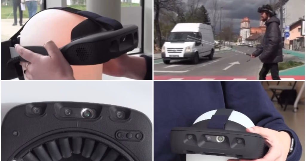 Ochelari românești cu inteligență artificială care ghidează nevăzătorii: „Te duc pe ruta sigură”