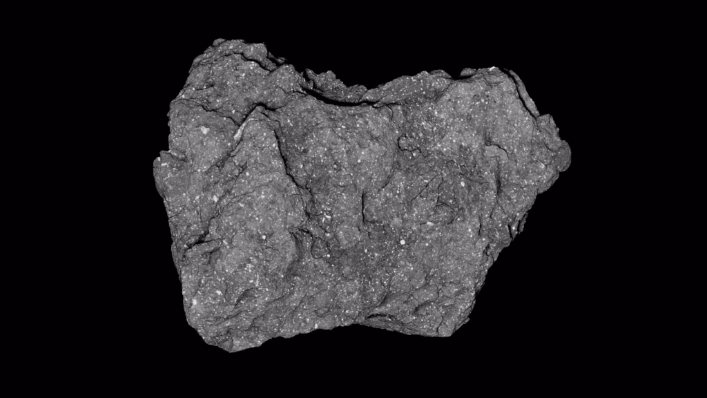 Proba de pe asteroizul Bennu dezvăluie un mozaic chimic la scară nanoscală