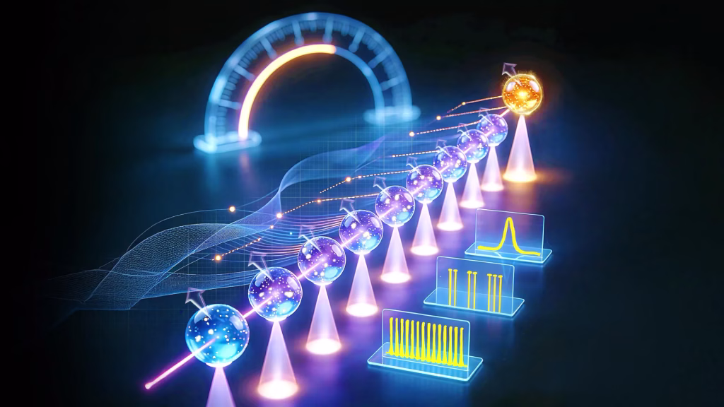 Un lanț de atomi cuantici promite măsurători ultra-precise ale câmpurilor electrice de joasă frecvență